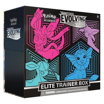 Pokemon TCG SWSH07 Sword & Shield Evolving Skies Elite Trainer Box [ SYLVEON ]
