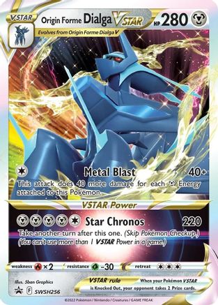 Origin Forme Dialga VSTAR - SWSH256 - Pokemon SWSH Sword & Shield Promo