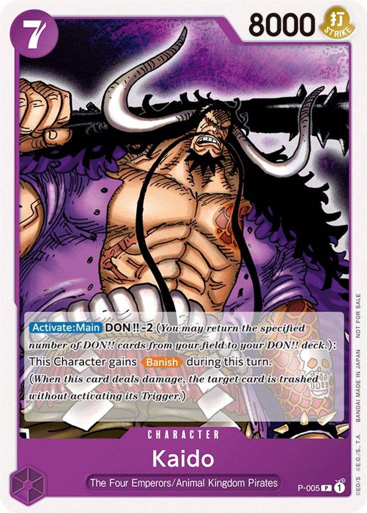 Kaido - P-005 - Promotion Pack 2022 Promo