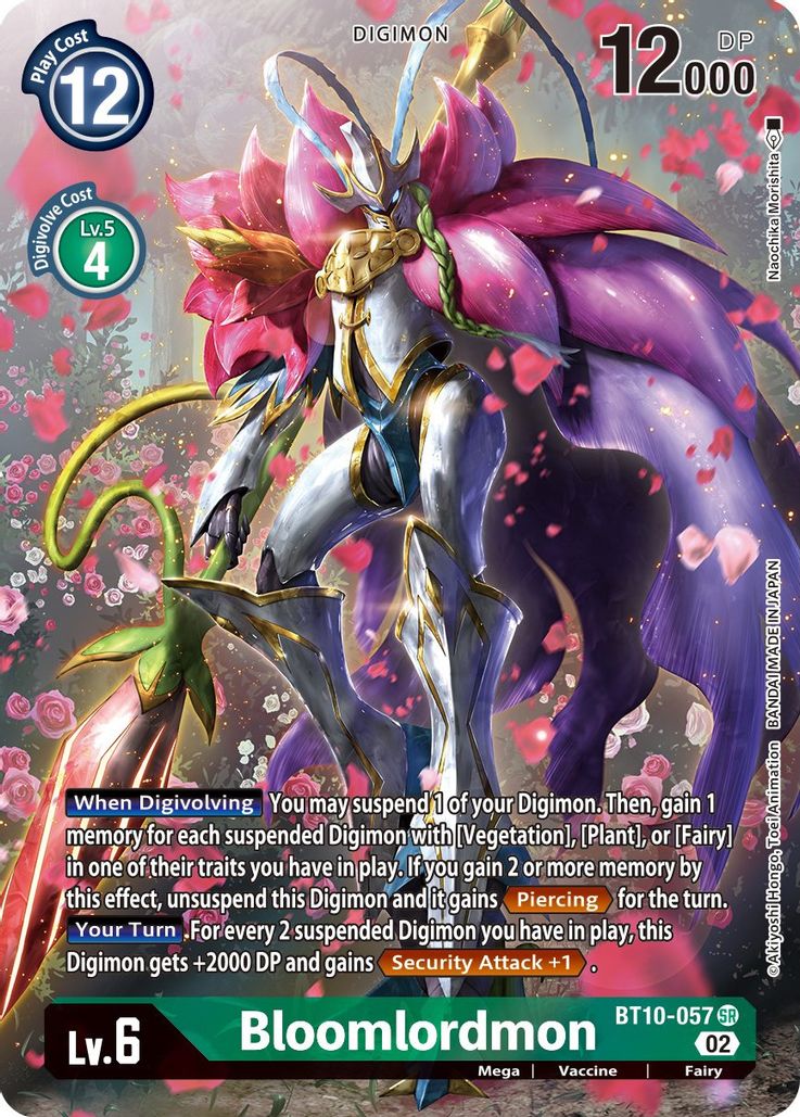 Alternate Art Bloomlordmon - Bt10-057 - Sr Xros Encounter