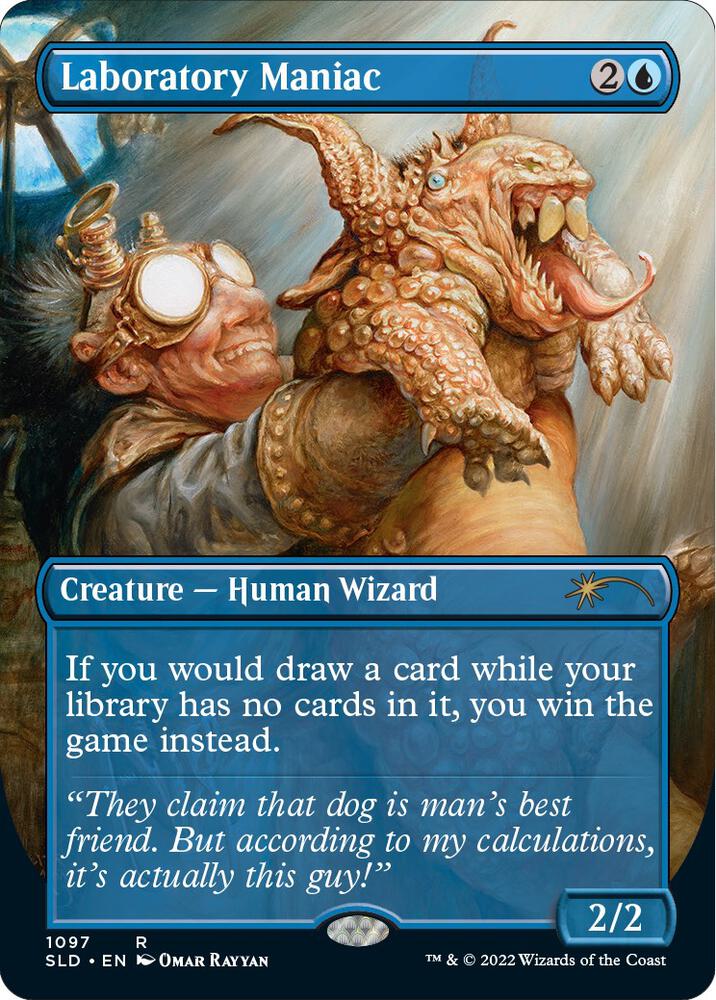 FOIL BORDERLESS Laboratory Maniac - #1097 - Secret Lair Drop Series