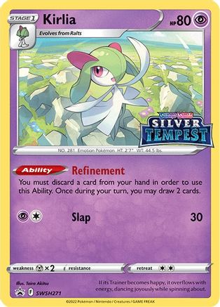 Kirlia - SWSH271 - Pokemon SWSH Sword & Shield Promo