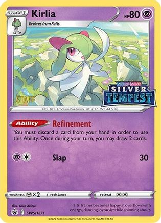 Kirlia [STAFF] - SWSH271 - Pokemon SWSH Sword & Shield Promo