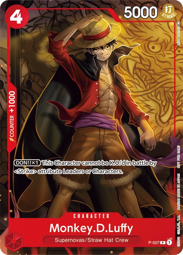 Monkey.D.Luffy 007 - P-007 - Tournament Pack Vol.1 Promo