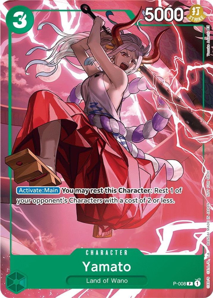 Yamato - P-008 - One Piece Tournament Pack Vol. 1 Promo