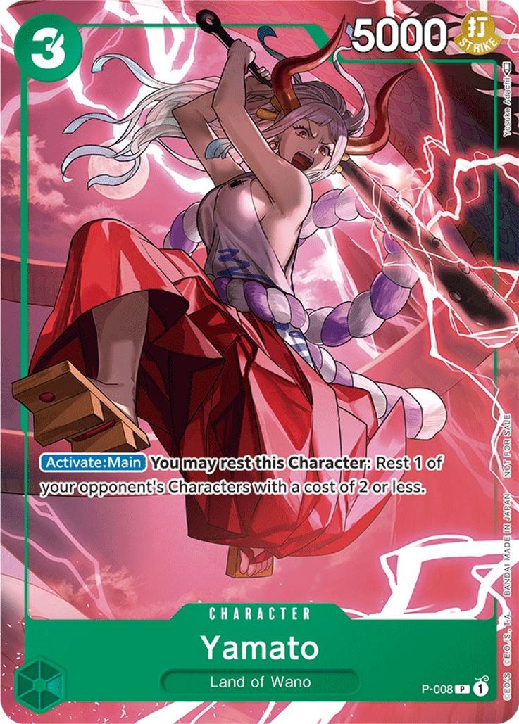 Yamato - P-008 - Tournament Pack Vol. 1 Participant Promo