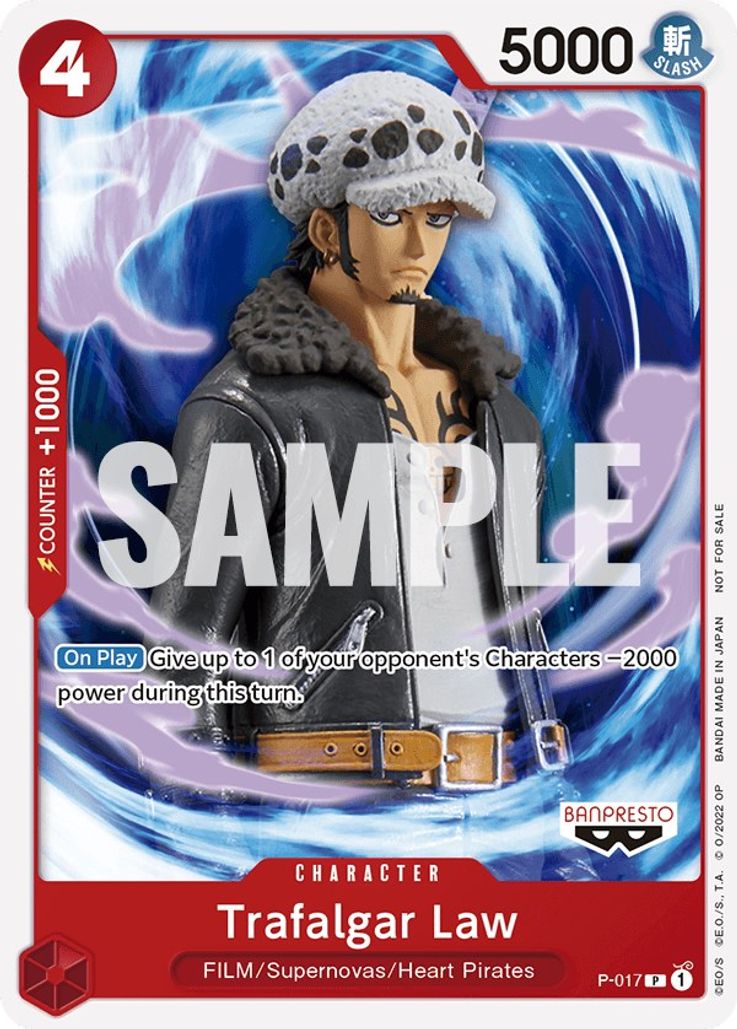 Trafalgar Law - P-017 - One Piece Film Red Promo