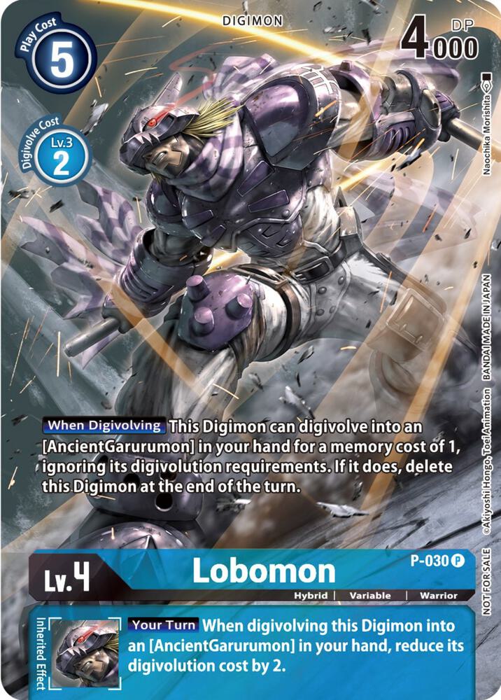 Lobomon - P-030 - 2nd Anniversary Frontier Promo