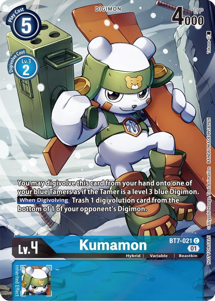 Kumamon - BT7-021 - C - 2nd Anniversary Frontier Promo