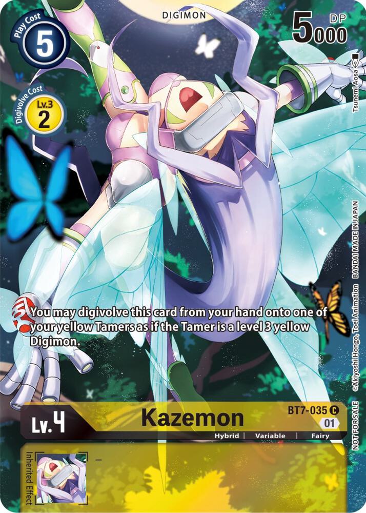 Kazemon - BT7-036 - C - 2nd Anniversary Frontier Promo