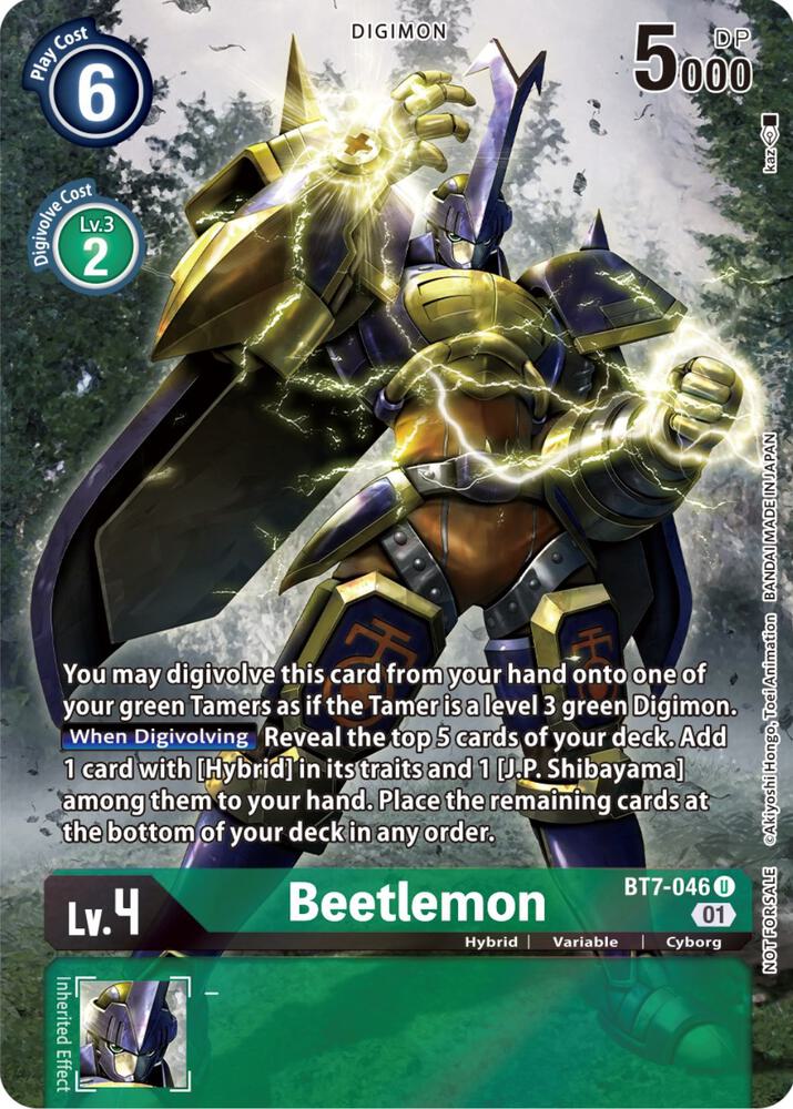 Beetlemon - BT7-046 - U - 2nd Anniversary Frontier Promo
