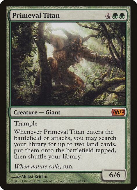 Primeval Titan - 188/249 - Mythic Magic 2012