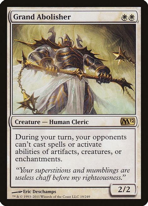 Grand Abolisher - 19/249 - Rare Magic 2012