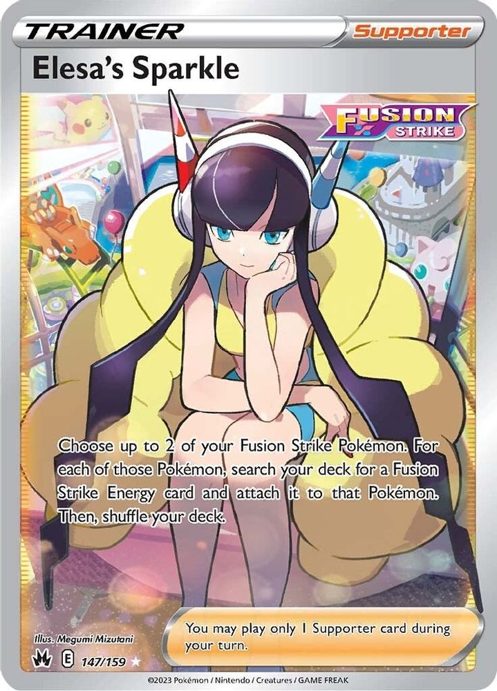 Elesa's Sparkle (Full Art) - [  147/159 ] - Ultra Rare - Pokemon Crown Zenith