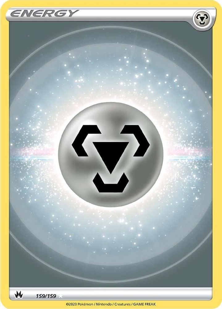 Metal Energy (Texture Full Art) - [  159/159 ] - Ultra Rare - Pokemon Crown Zenith