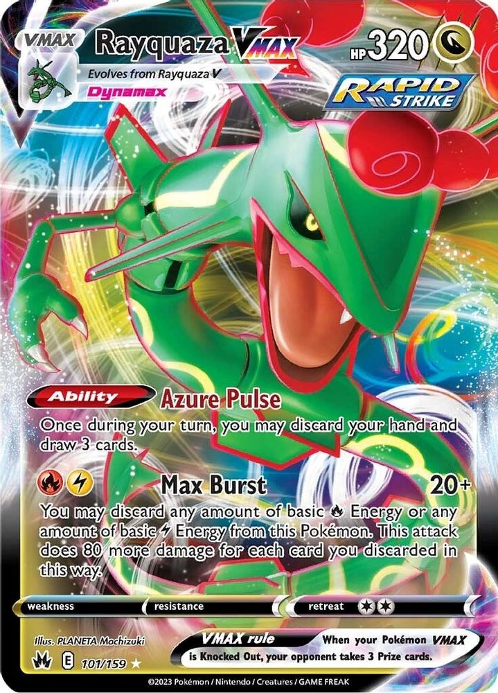 Rayquaza VMAX (101) - [  101 ] - Ultra Rare - Pokemon Crown Zenith
