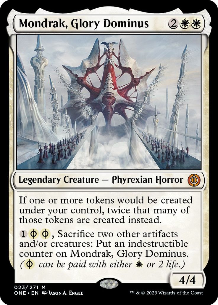 Foil Mondrak Glory Dominus 023/271 - Mythic Phyrexia All Will Be One