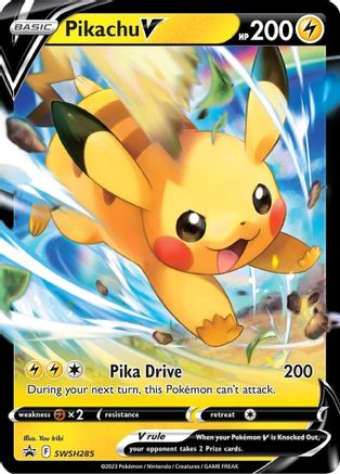 Pikachu V - SWSH285 - Pokemon SWSH Sword & Shield Promo
