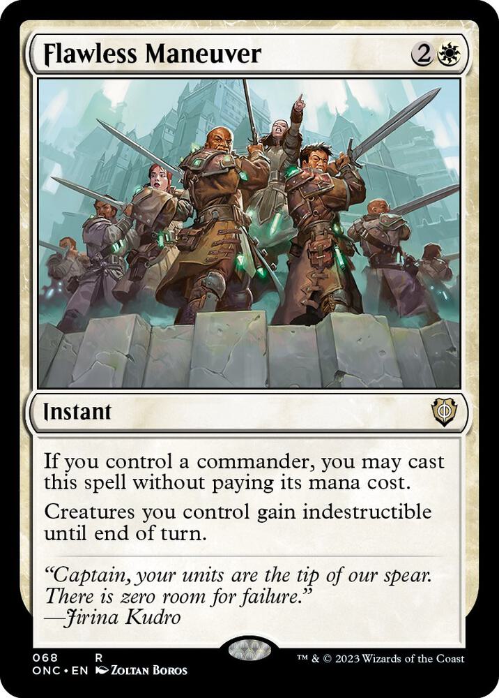Flawless Maneuver - #068 Rare Phyrexia: All Will Be One