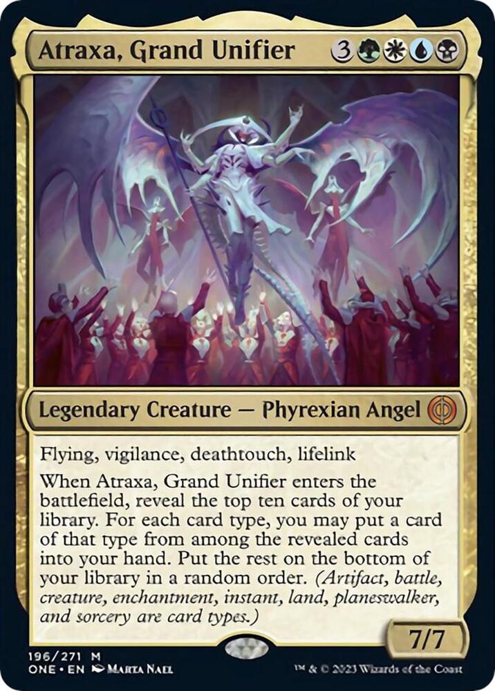 Atraxa, Grand Unifier - 196/271 - Mythic Phyrexia: All Will Be One