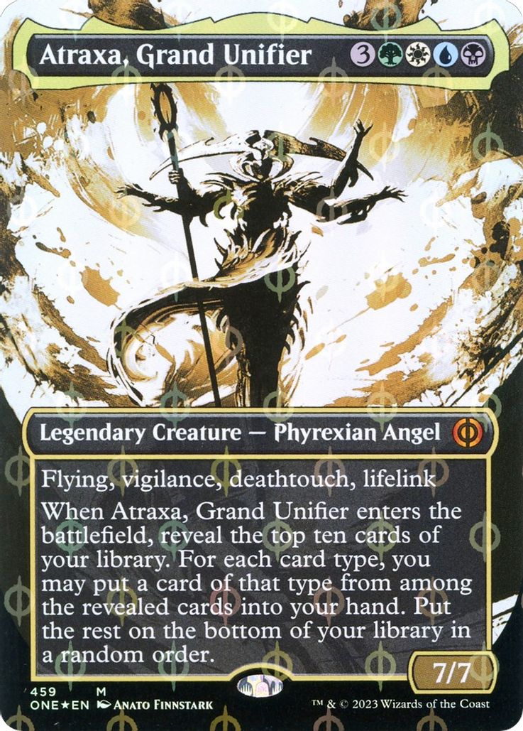 Step-and-compleat Foil Showcase Atraxa Grand Unifier No 459 - Phyrexia All Will Be One