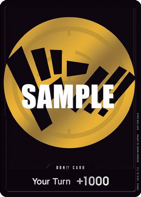 Usopp Don Card Yellow - Promo