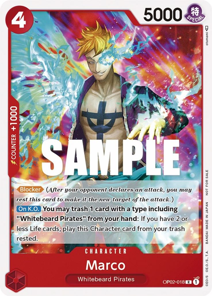 Marco - OP02-018 - One Piece Promotion Pack 2023