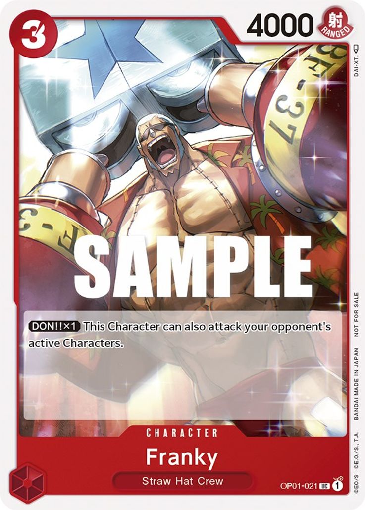 Franky - OP01-021 - Tournament Pack Vol. 2 Promo