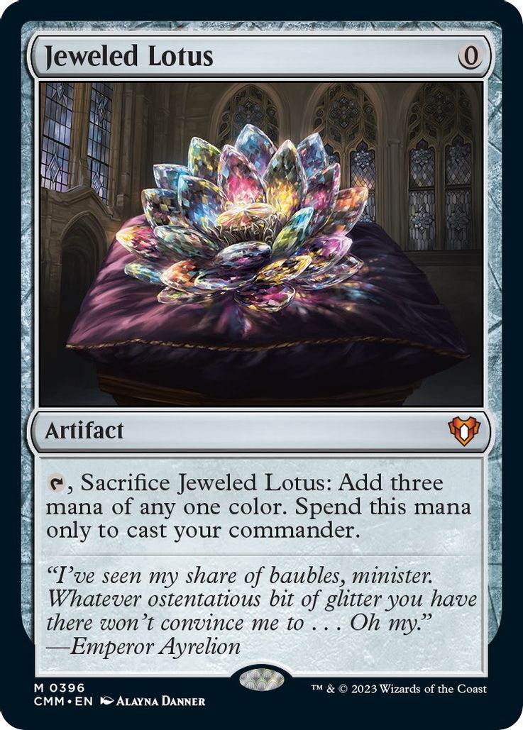 Jeweled Lotus - 0396 - Mythic Commander Masters