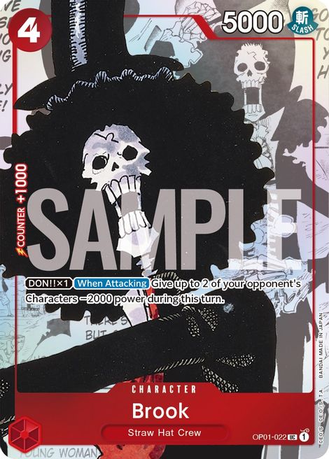 Brook - OP01-022 - ALTERNATE ART Promo