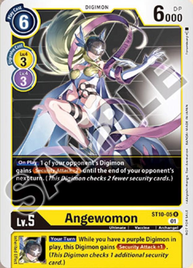 Angewomon - ST10-05 - R - Starter Deck 10: Parallel World Tactician