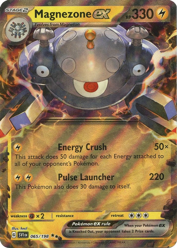 Magnezone ex - [  065/198 ] - Double Rare - Pokemon SV01 Scarlet & Violet Base Set