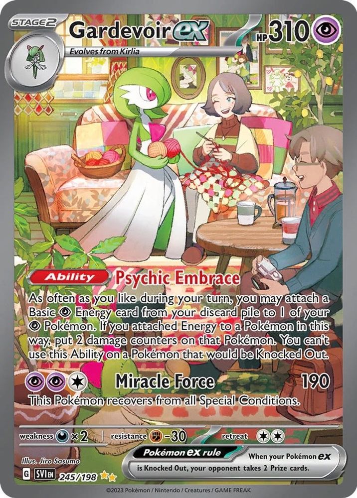 Gardevoir ex - [  245/198 ] - Special Illustration Rare - Pokemon SV01 Scarlet & Violet Base Set