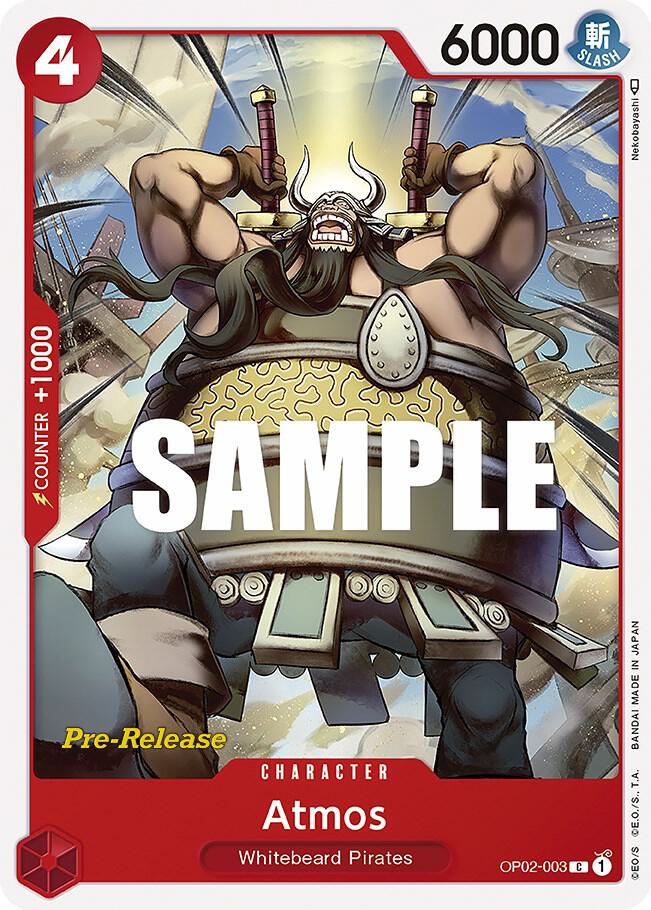 Atmos - OP02-003 - Pre-Release Stamp Promo