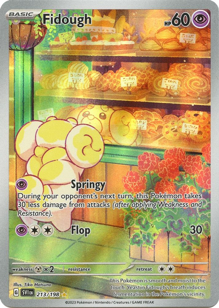 Fidough - [  213/198 ] - Illustration Rare - Pokemon SV01 Scarlet & Violet Base Set