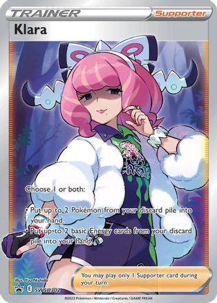 Klara (Full Art) - SWSH302 - Ultra Rare  - Pokemon SWSH Sword & Shield Promo