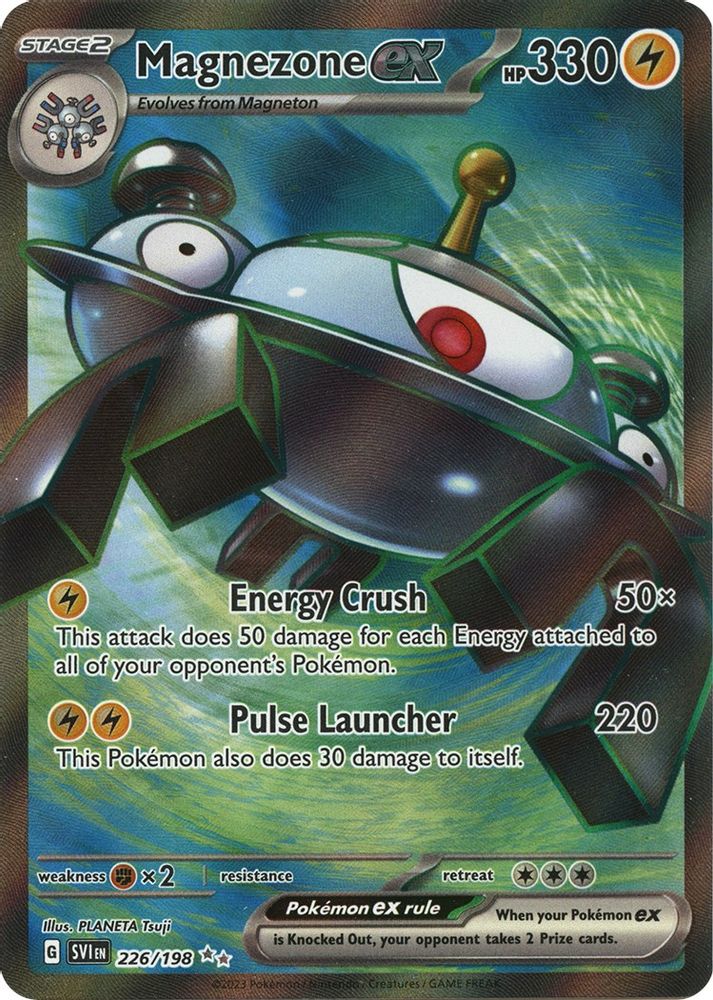 Magnezone ex - [  226/198 ] - Ultra Rare - Pokemon SV01 Scarlet & Violet Base Set