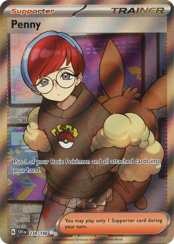 Penny - [  239/198 ] - Ultra Rare - Pokemon SV01 Scarlet & Violet Base Set