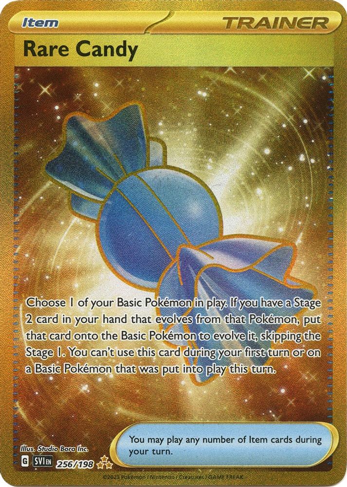 Rare Candy - [  256/198 ] - Hyper Rare - Pokemon SV01 Scarlet & Violet Base Set