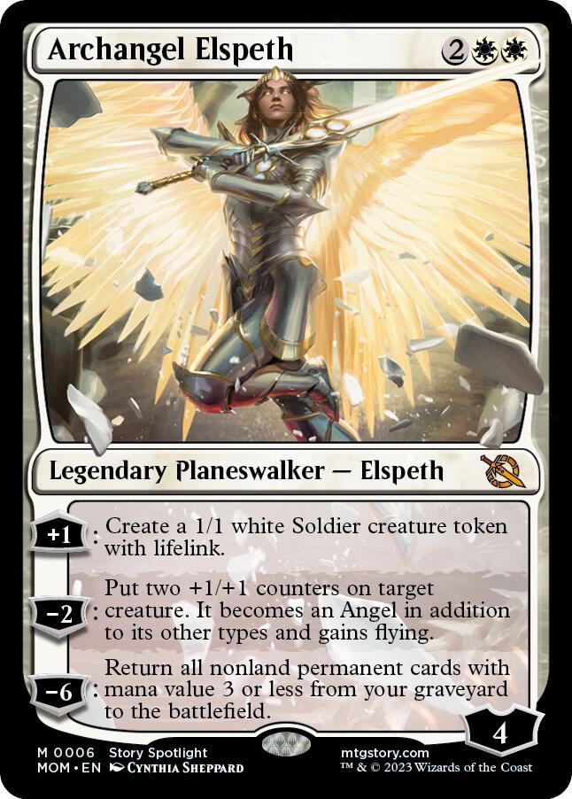 Archangel Elspeth - #006 - Mythic Phyrexia All Will Be One