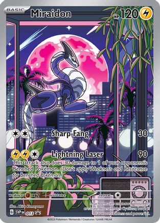 Miraidon - SVP 013 - Pokemon SV Scarlet & Violet Promo