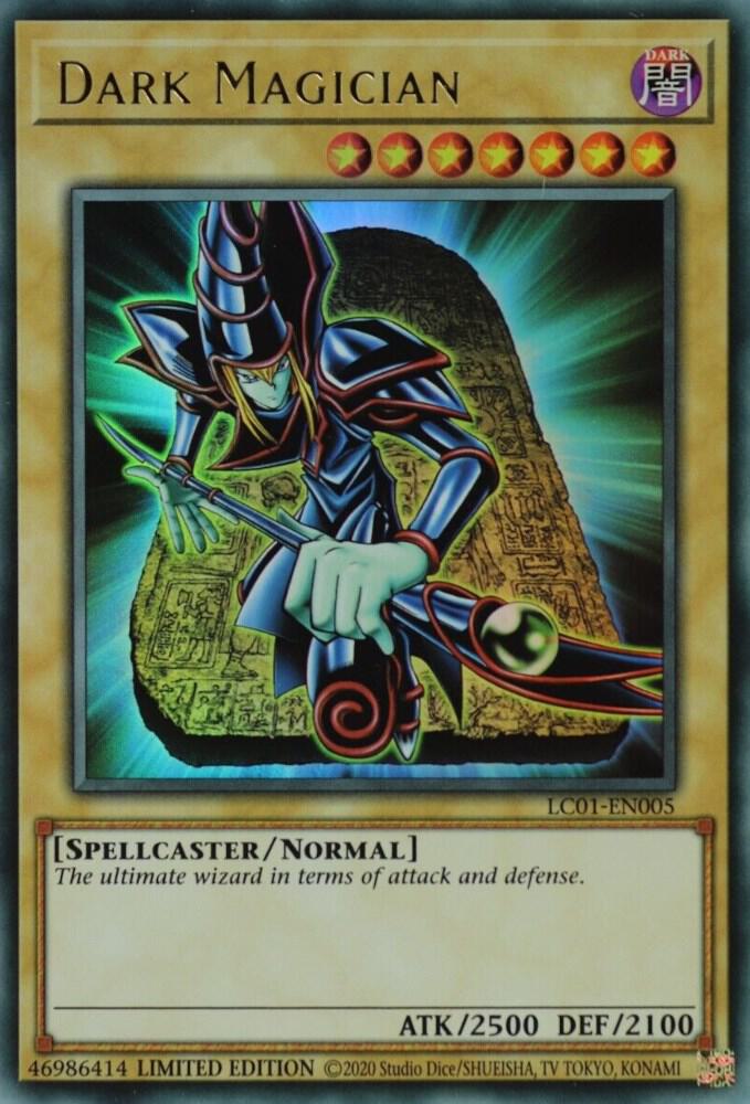 Dark Magician - LC01-EN005 - Ultra Rare Legendary Collection: 25th Anniversary Edition