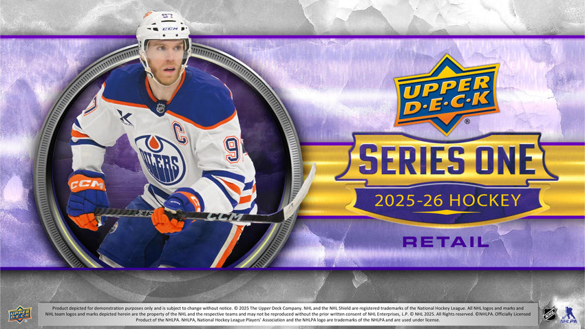 2025-26 Upper Deck Series 1 Hockey Blaster Box