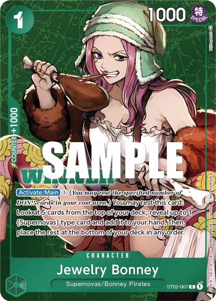 Jewelry Bonney - ST02-007 - Winner - Tournament Pack Vol. 3 Promo