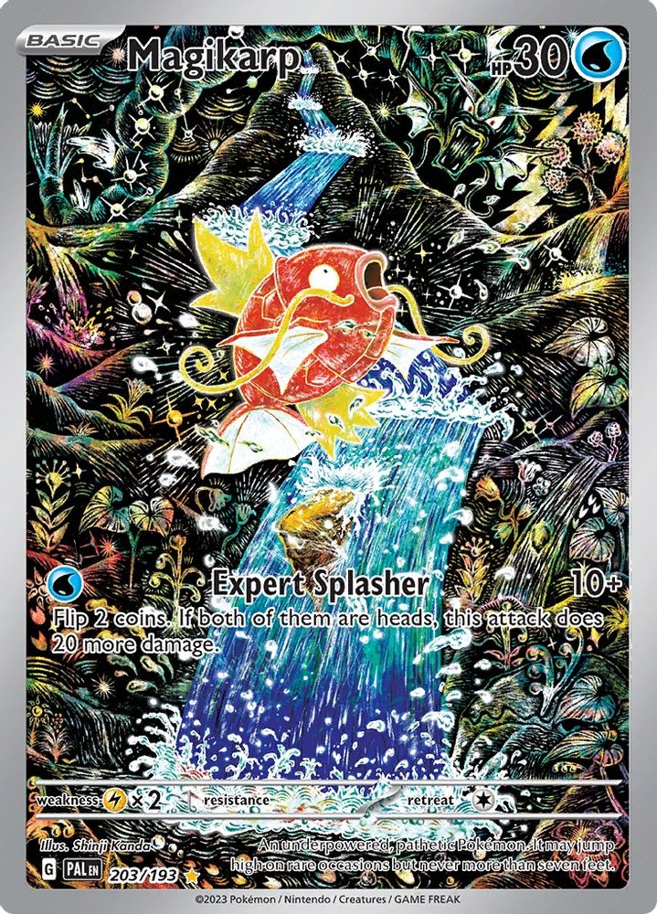 Magikarp - [  203/193 ] - Illustration Rare - Pokemon SV02 Paldea Evolved