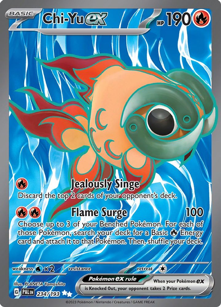 Chi - [  234/193 ] - Ultra Rare - Pokemon SV02 Paldea Evolved