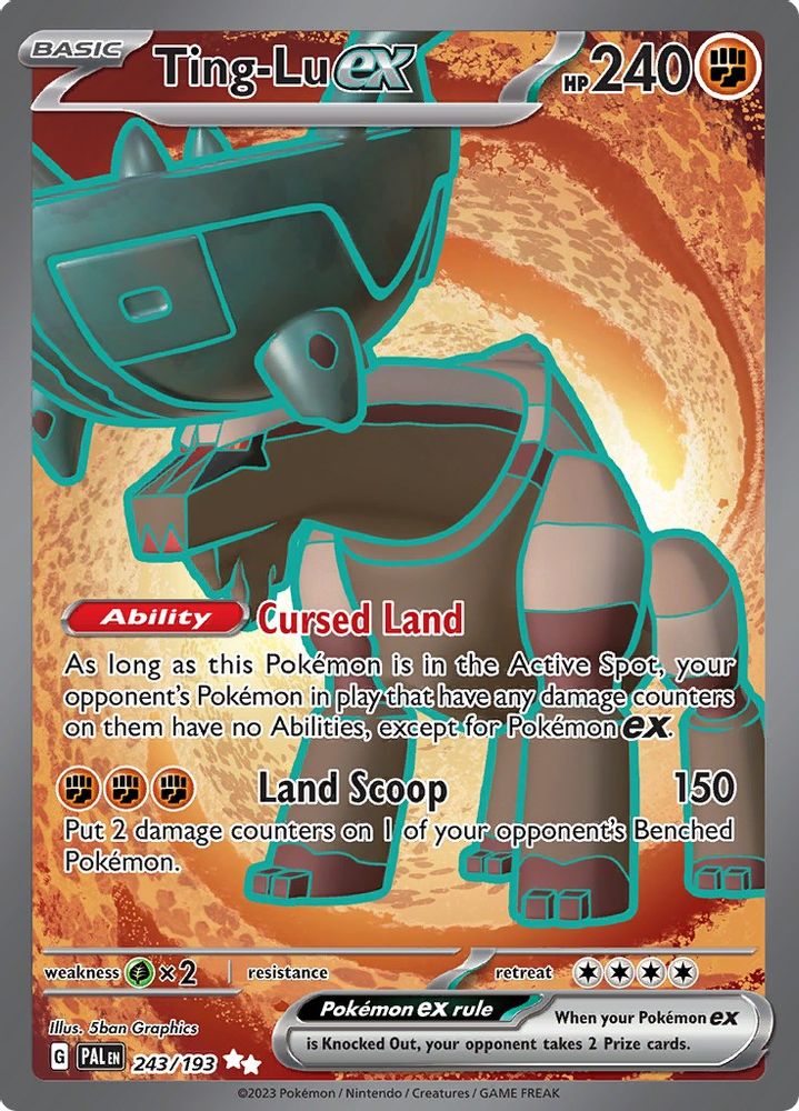 Ting - [  243/193 ] - Ultra Rare - Pokemon SV02 Paldea Evolved
