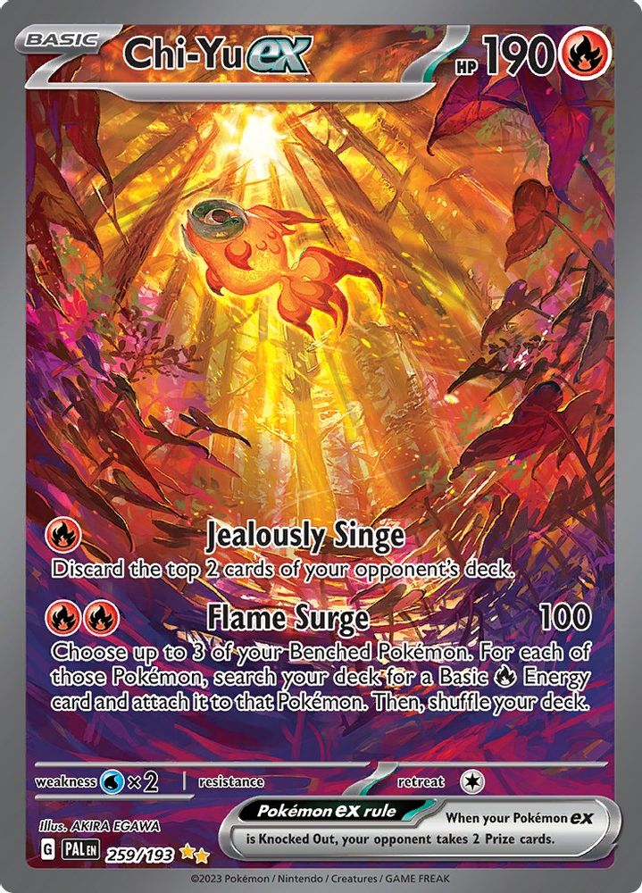 Chi - [  259/193 ] - Special Illustration Rare - Pokemon SV02 Paldea Evolved