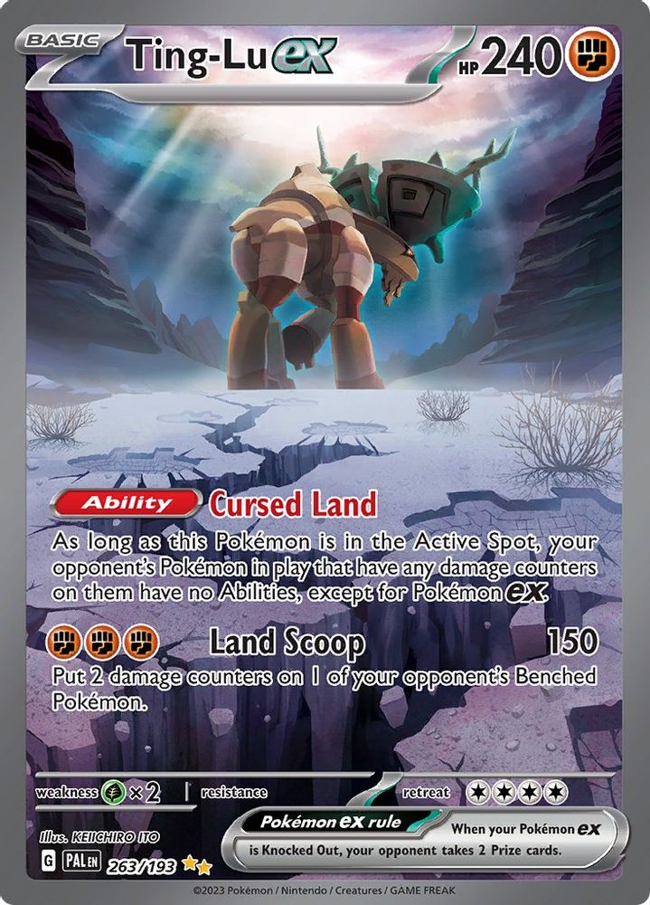 Ting - [  263/193 ] - Special Illustration Rare - Pokemon SV02 Paldea Evolved
