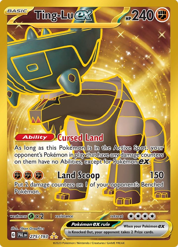 Ting - [  275/193 ] - Hyper Rare - Pokemon SV02 Paldea Evolved
